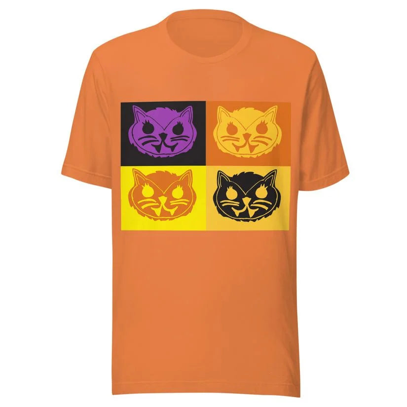 Pop Art Vampire Cat T-Shirt
