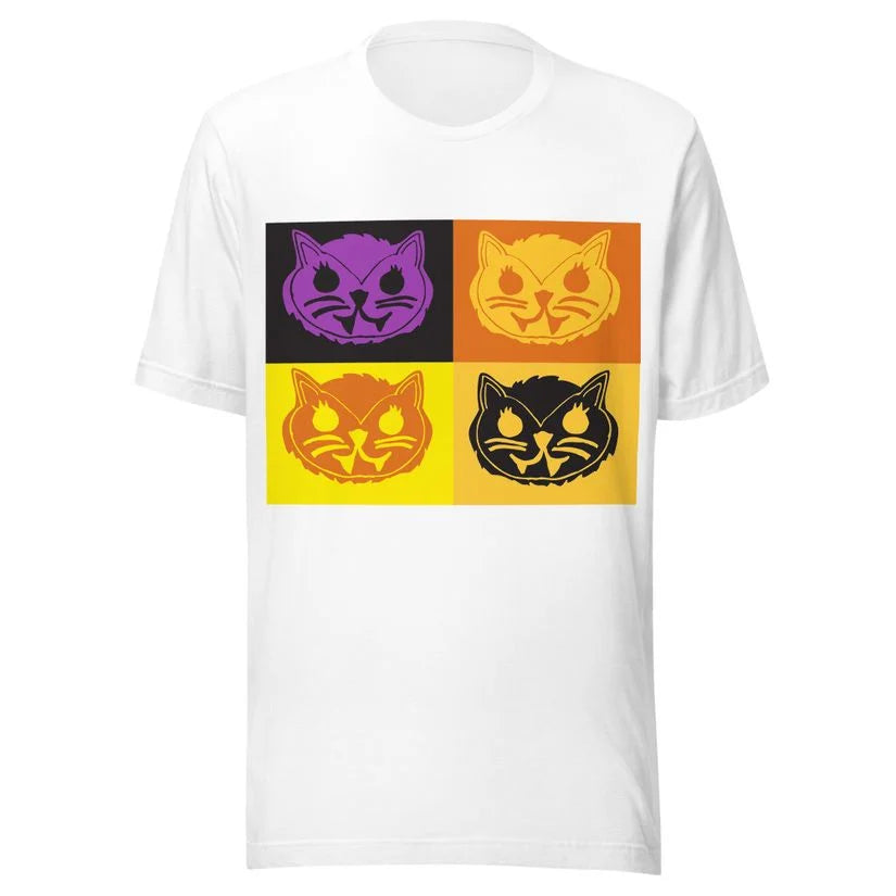 Pop Art Vampire Cat T-Shirt