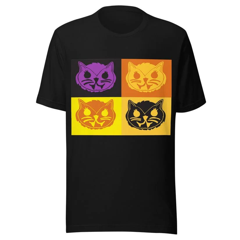 Pop Art Vampire Cat T-Shirt