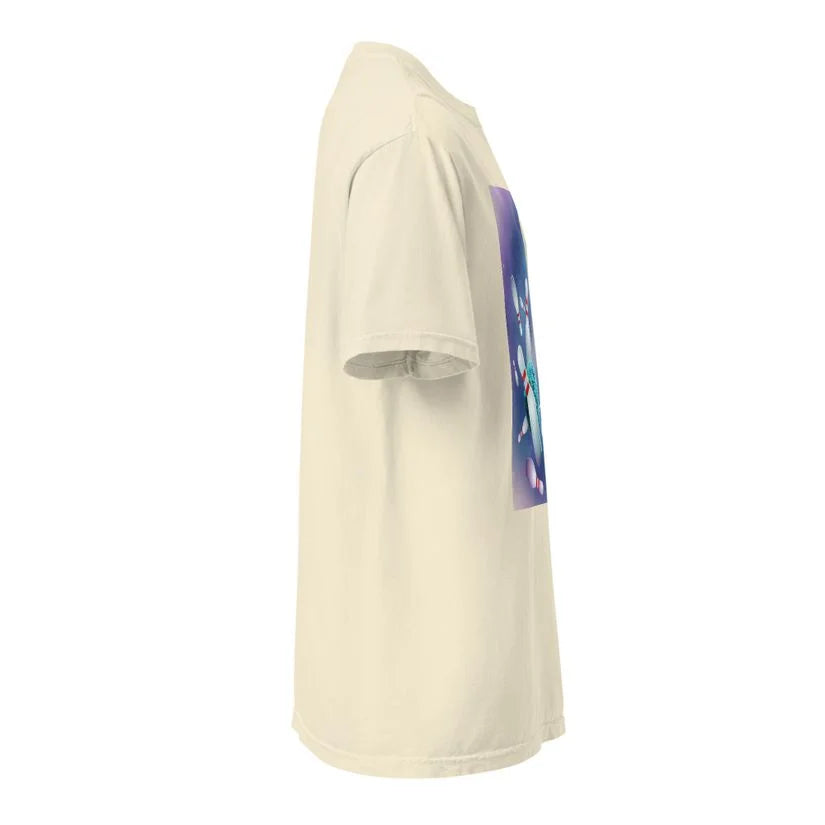 Cat Space Bowling T-Shirt