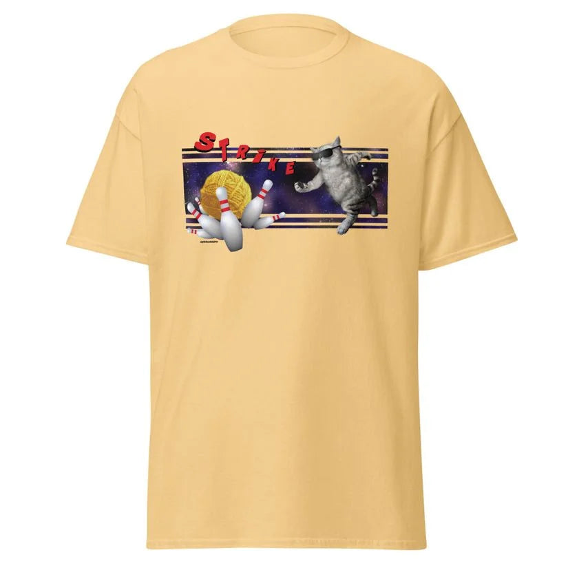 Bowling space cat T-Shirt
