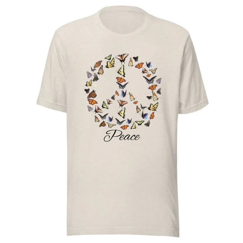 Peace sign butterfly T-Shirt