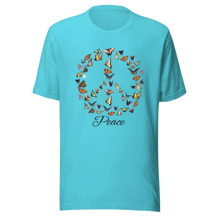 Peace sign butterfly T-Shirt