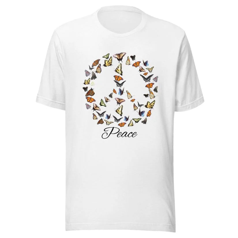 Peace sign butterfly T-Shirt