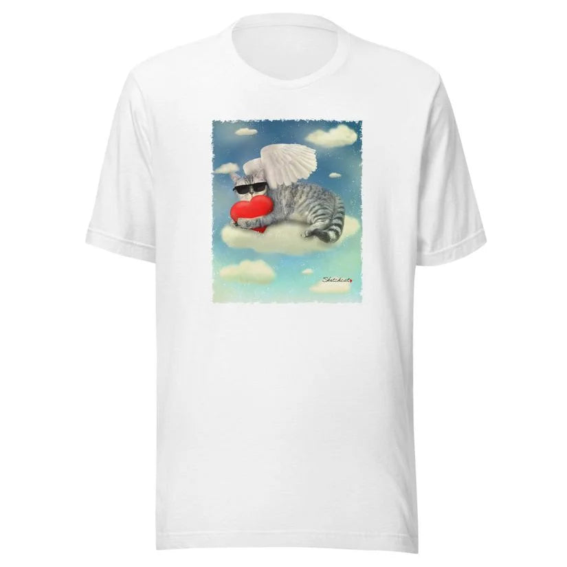 Heart cloud cat T-Shirt