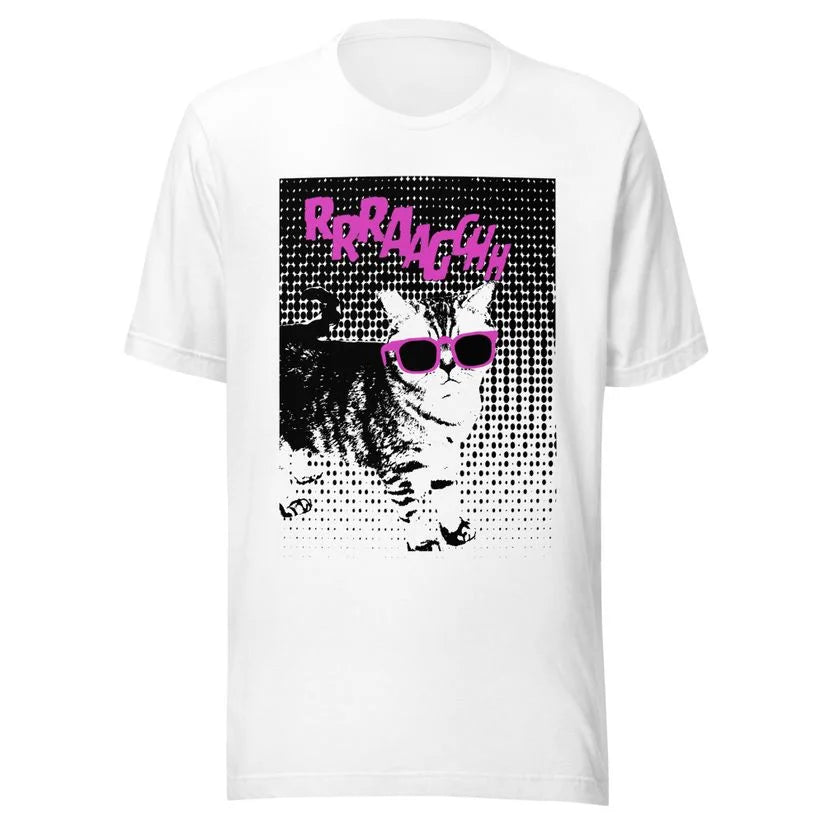 Cat pink glasses T-Shirt
