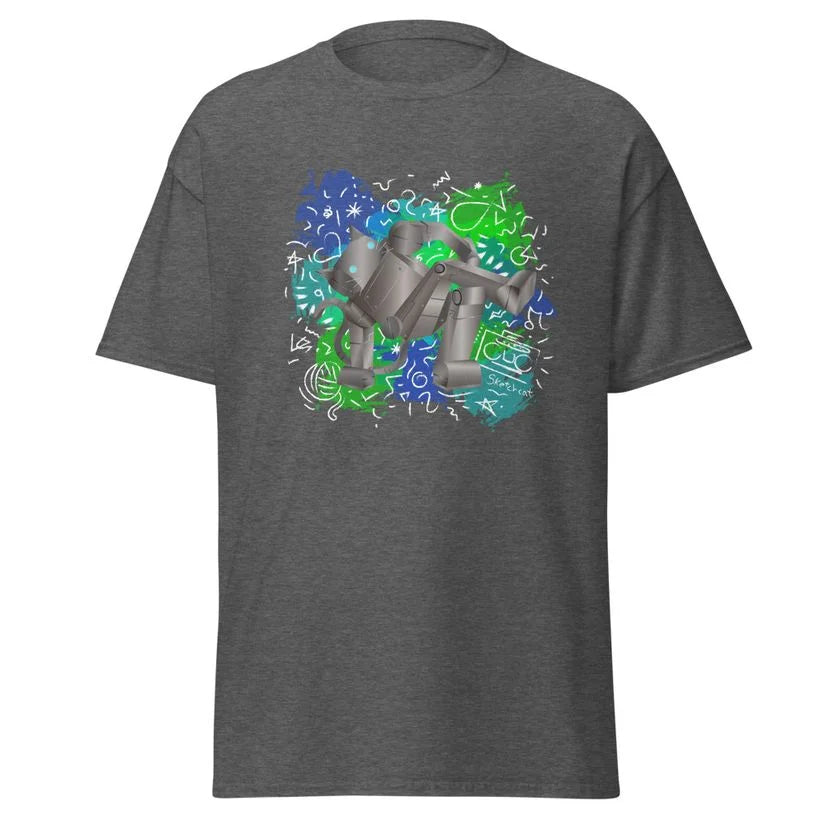 Breakdance robot cat T-Shirt