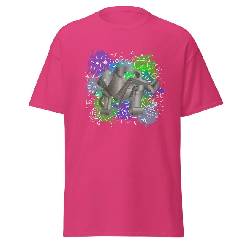 Breakdance robot cat T-Shirt