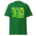 Pop art shamrock cat T-Shirt