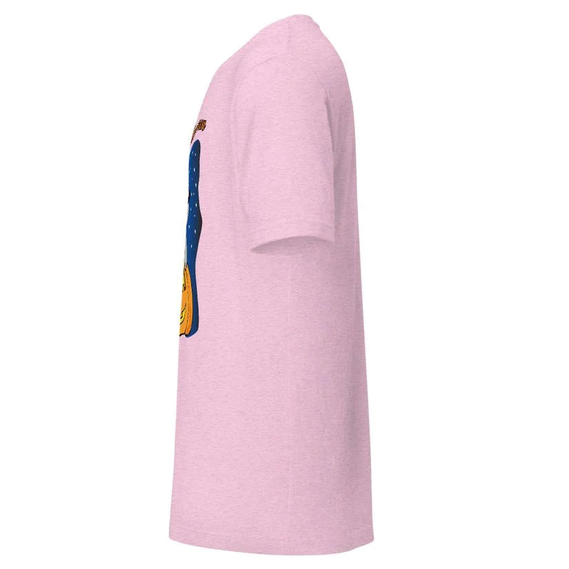 Pumpkin Witch Cat T-Shirt