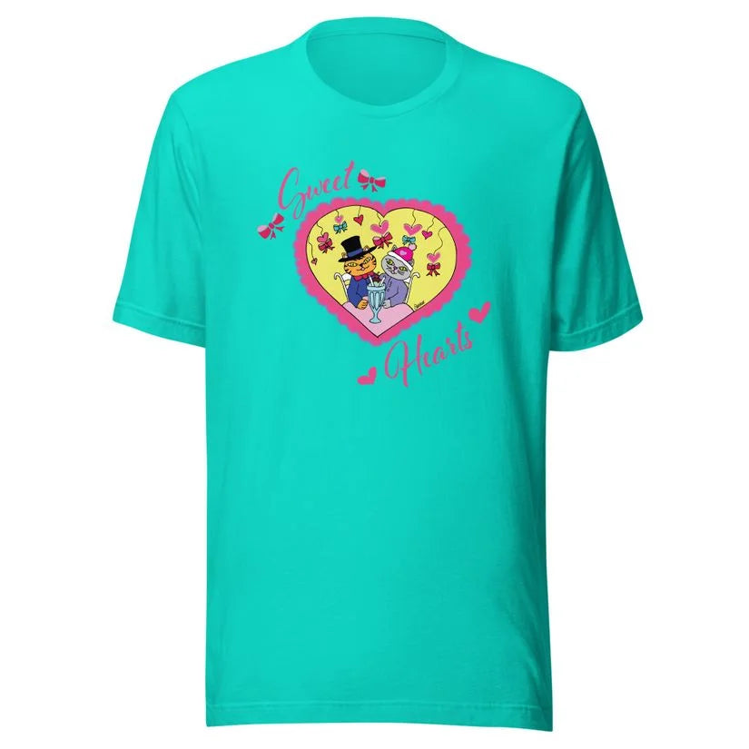 Sweet heart cats T-Shirt