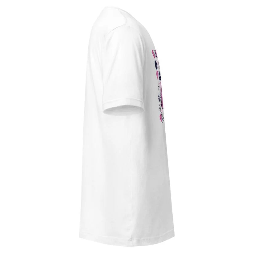Snowflake heart cat T-Shirt
