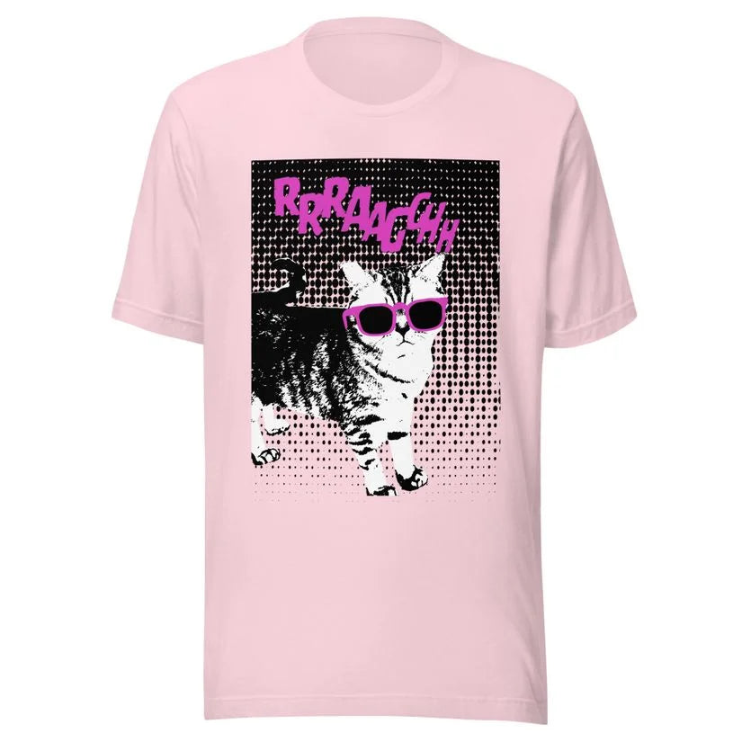 Cat pink glasses T-Shirt